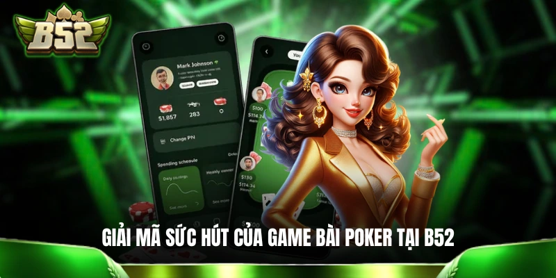 Poker B52CLUB: Thể Hiện Bản Lĩnh Cá Nhân Qua 4 Vòng Cược Giải mã sức hút của game bài Poker tại B52
