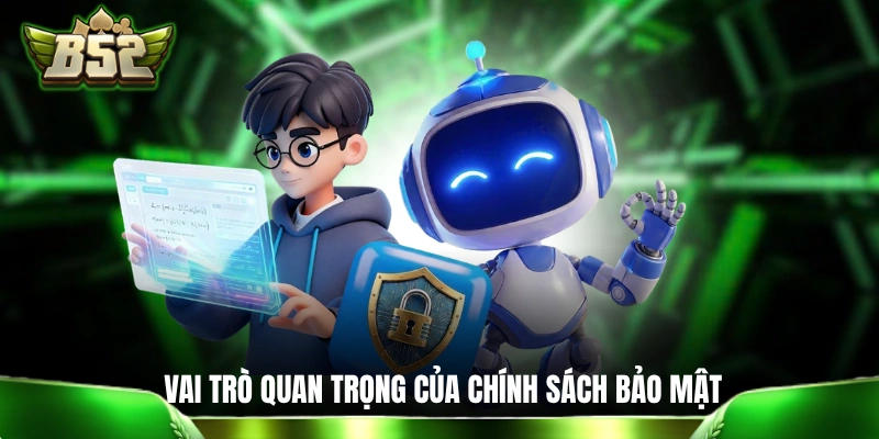 Chính sách bảo mật Vai trò quan trọng của chính sách bảo mật do B52 ban hành